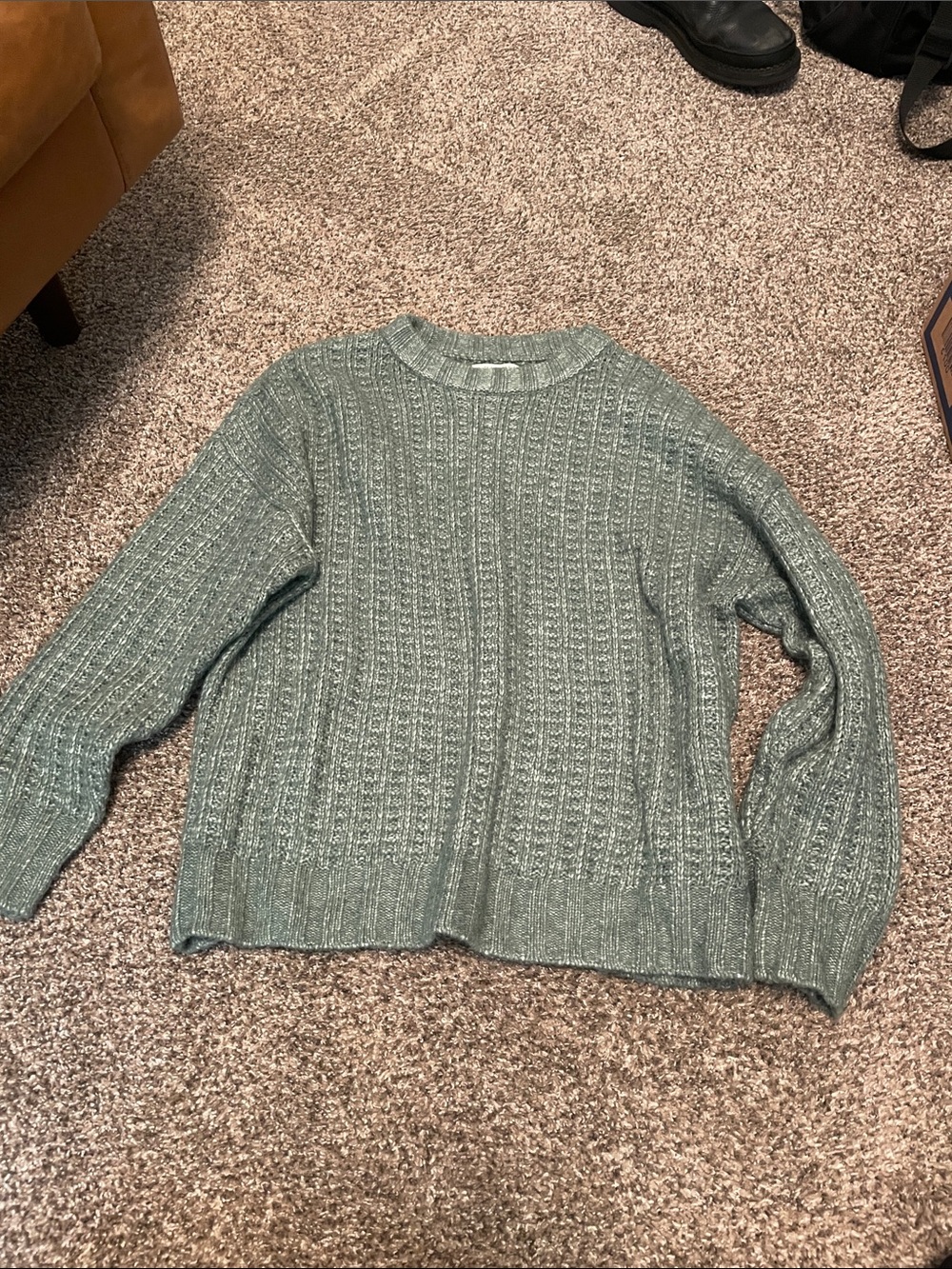 American eagle soft cable knit sweater